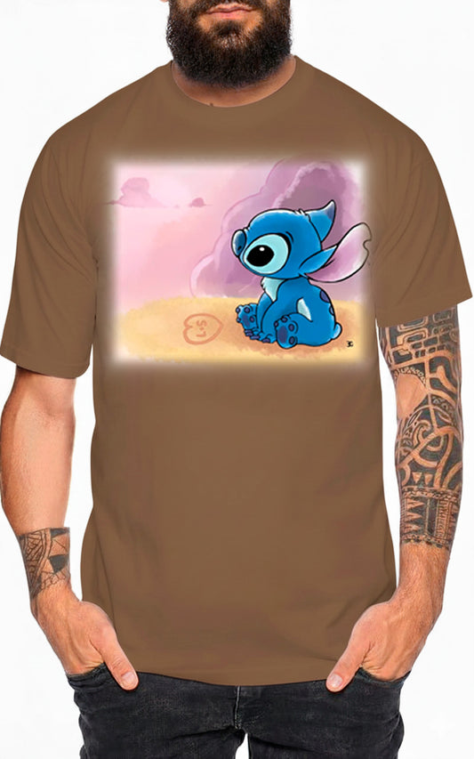 Camiseta de manga corta Lilo Y Stitch - PuraModa