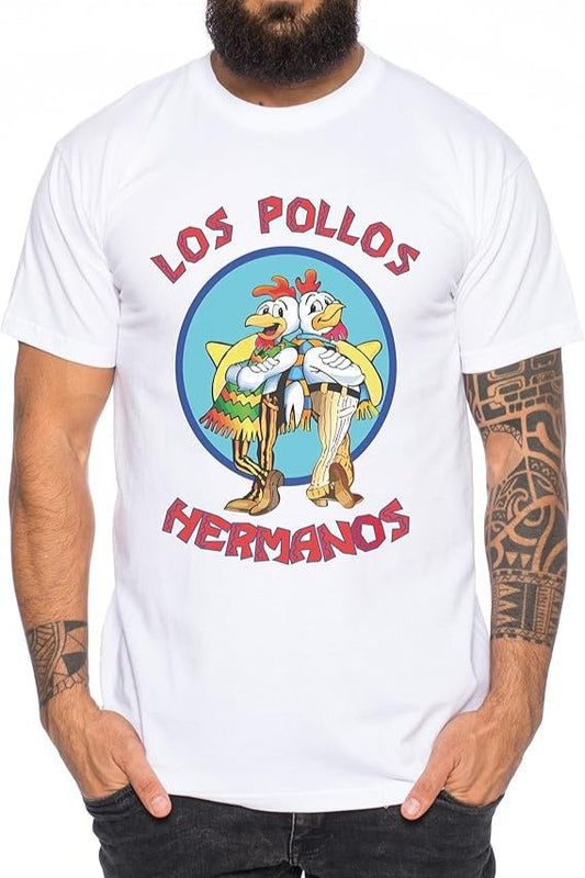 Camiseta Breaking Bad LOS POLLOS Hermanos - PuraModa