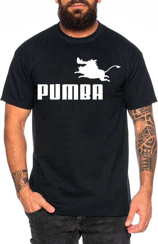 Camiseta manga corta Pumba parodia Puma - PuraModa